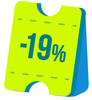 Промокод на скидку 19%