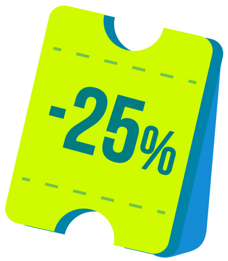 Промокод на скидку 25%