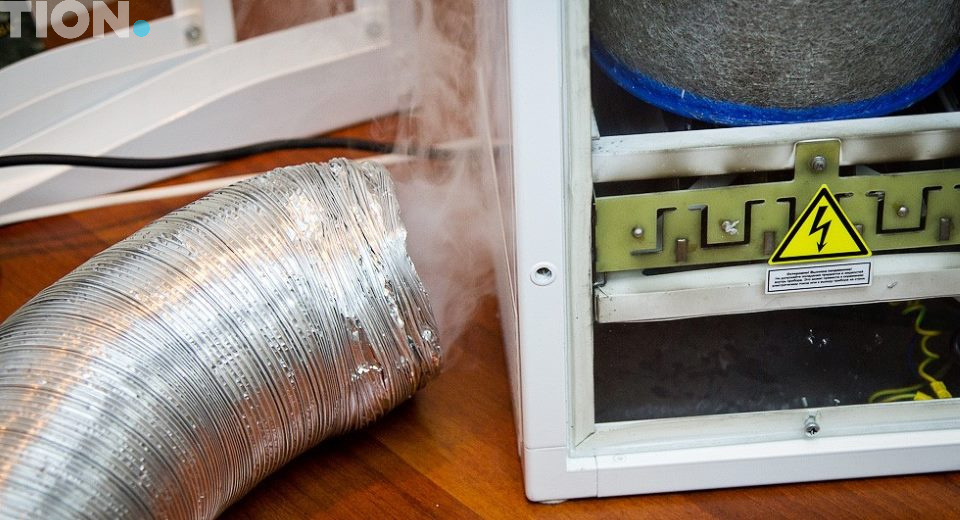 Принцип работы воздухоочистительных установок