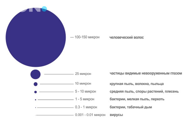 частицы в сравнении