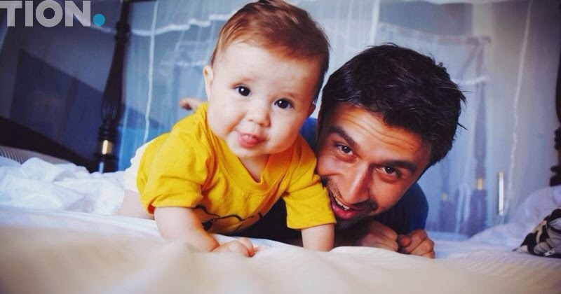 Михаил Амелькин с дочерью