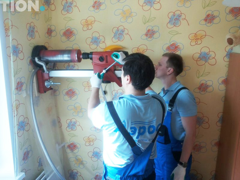 установка бризера