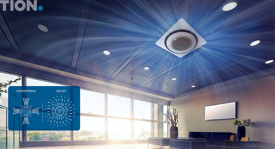 Как установить MagicAir в офисе open space