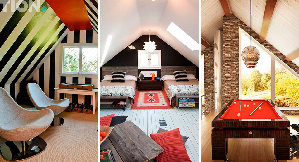 Чердак в частном доме