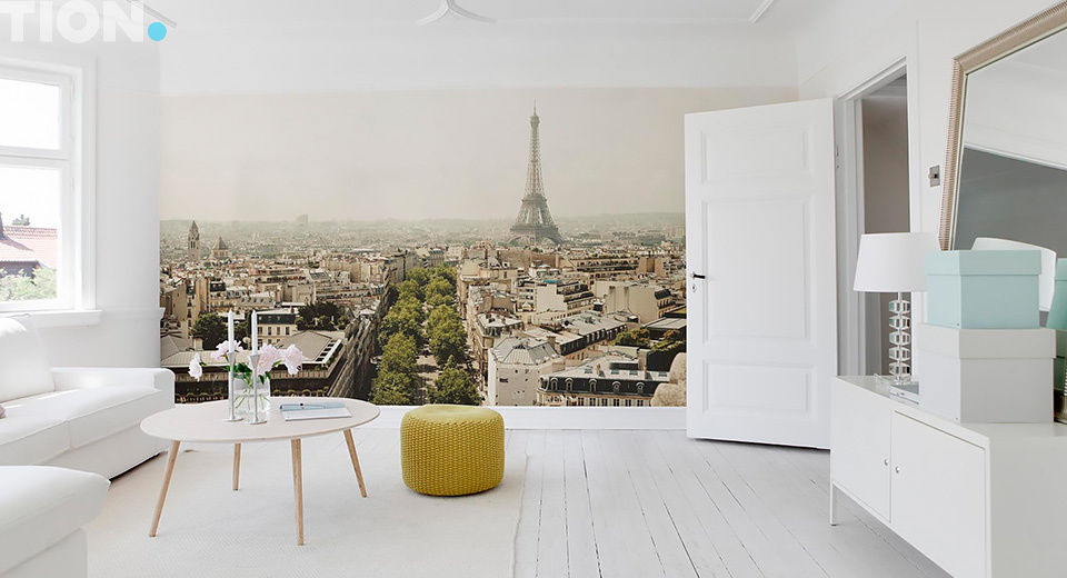 «Увеличиваем» квартиру с помощью фотообоев