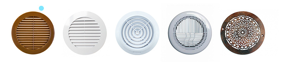 Круглая вентиляционная решетка