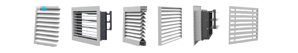 Жалюзийные решетки