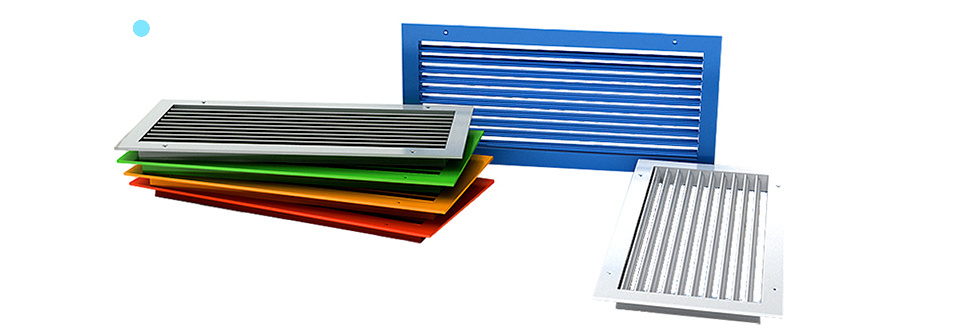 Внутренние и переточные вентиляционные решетки