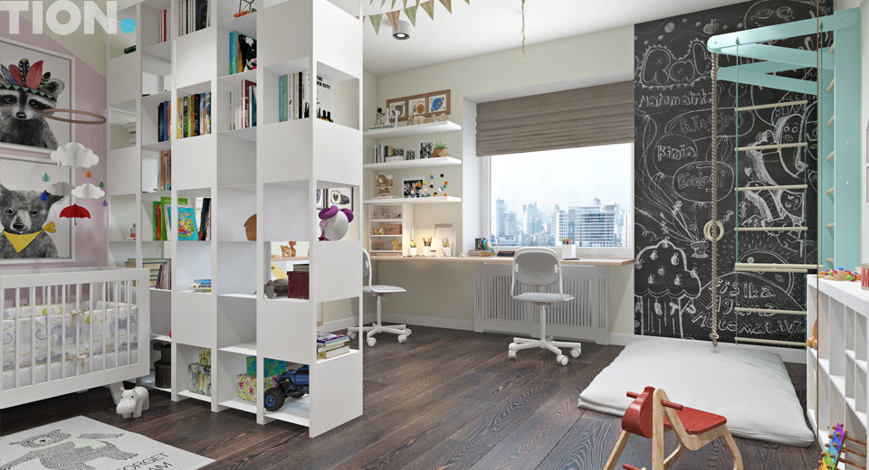 Детская в стиле сканди