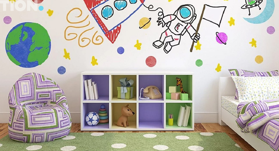 Мультипликационный стиль для детской