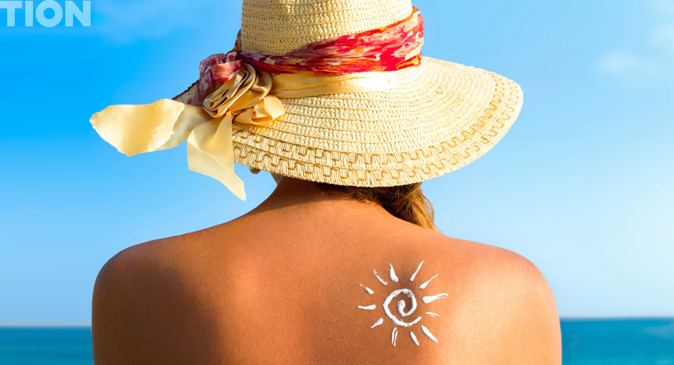 Загоревший человек