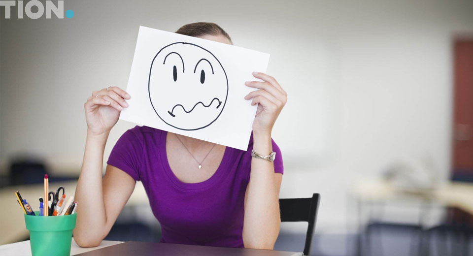 Недовольный смайлик