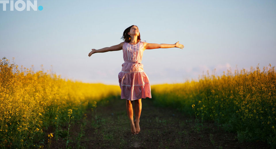 Счастливая женщина