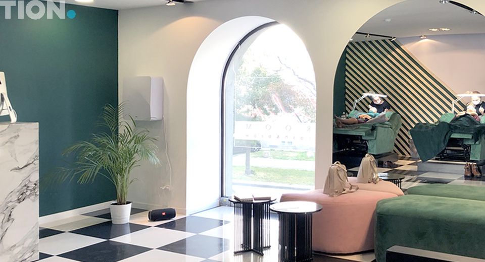 Бризер в салоне красоты