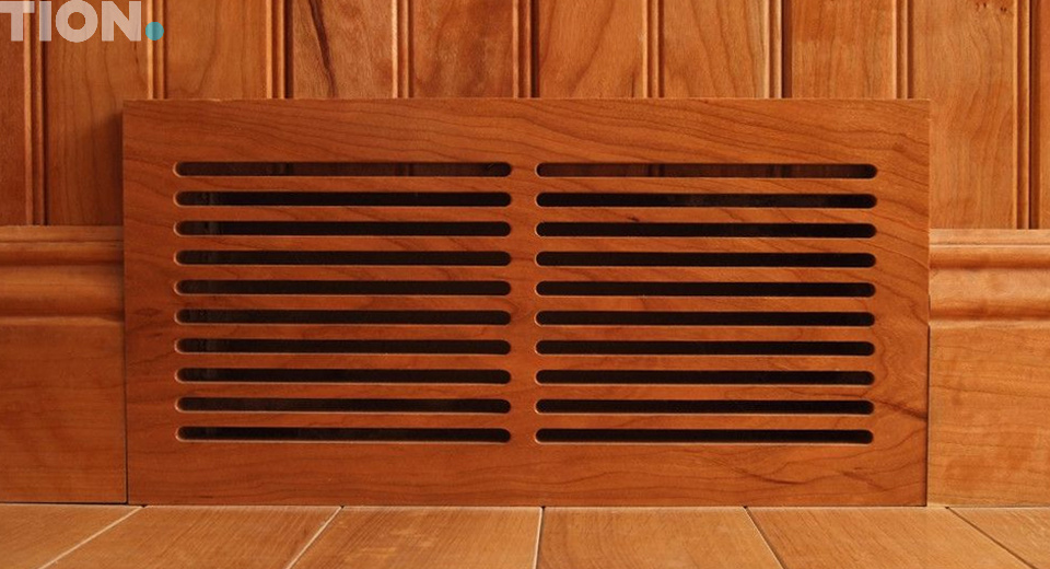 Вентиляционная решетка в двери