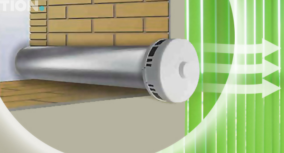 Принцип действия приточных клапанов