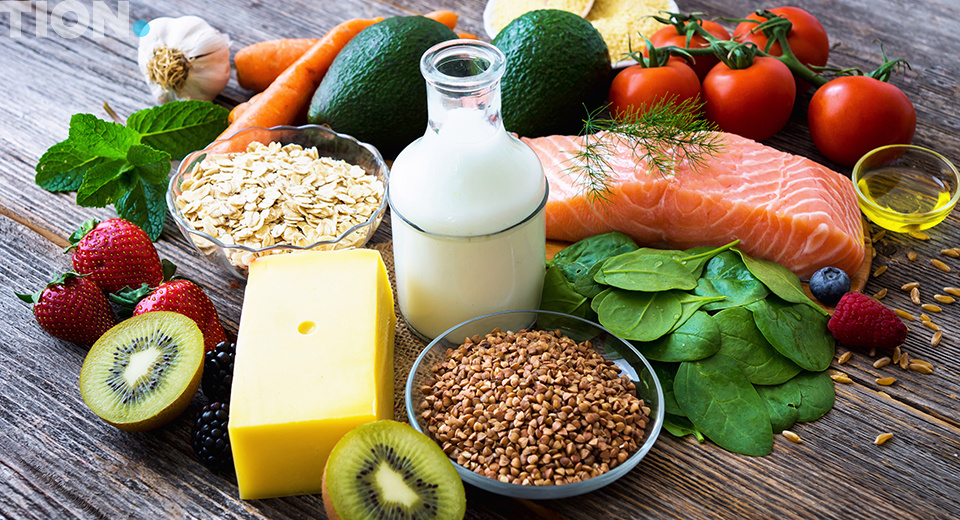 Еда богатая витаминами