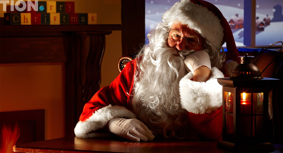 Грустный санта