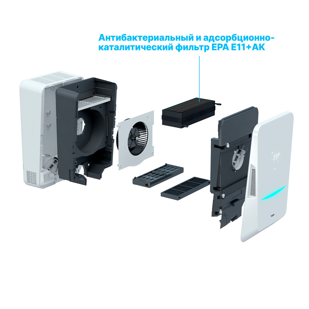Антибактериальный фильтр Е11 для TION Бризер BIO X